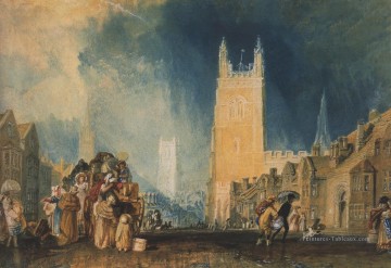 Stamford Lincolnshire romantique Turner Peinture à l'huile